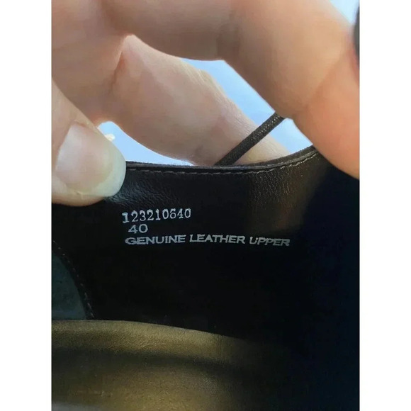 Leather Suede Crock Embossed Heeled Lace up Shoe Pointed Closed Toe Heels - Picture 11 of 11